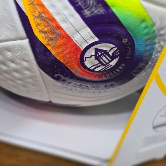 Adidas UEFA Euro Pro Match Soccer Ball Women's Euro Cup Switzerland 2025 New LE - Picture 9 of 13